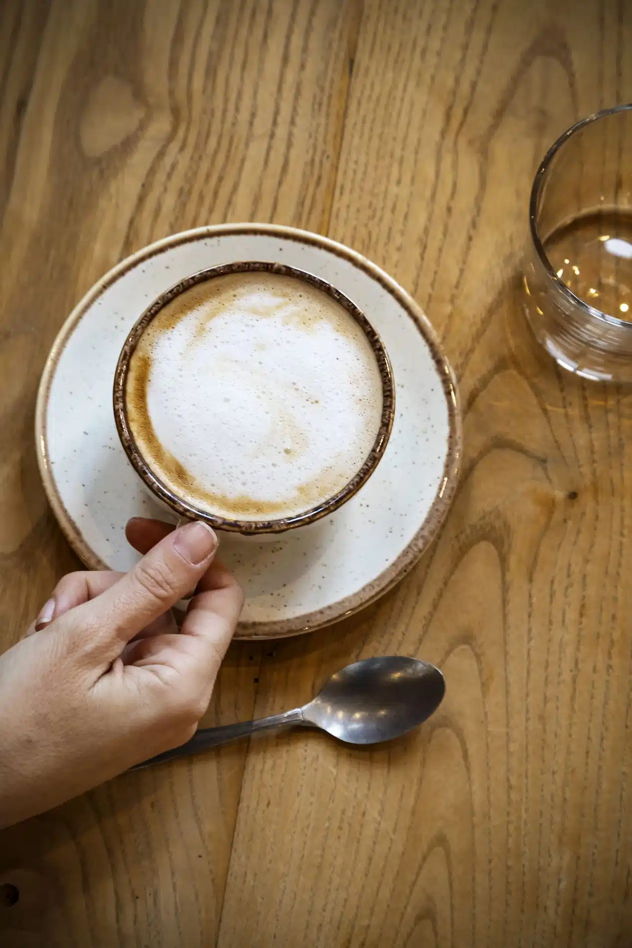Un café latte